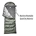Outdoor Vitals Sleeping Bag Liner (Charcoal, Rectangular/Micro Polyester)