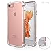 iPhone 6S Case Clear Simple TPU Cover CaseHQ Shop Scratch-Proof Dust-Proof Trim Bumper Protective Reinforced Ultra Thin TPU Cover Hard Plastic Back Plate Soft TPU Gel Bumper For iPhone 6/6S