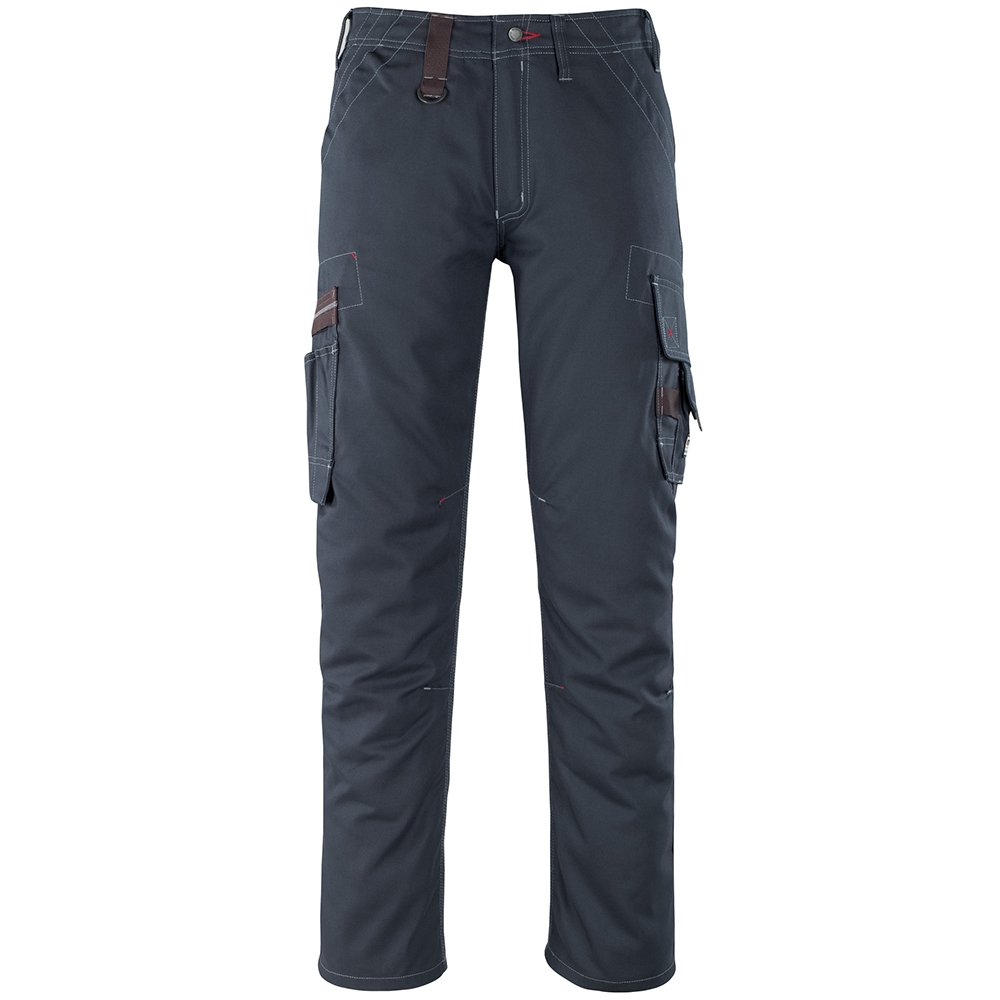Mascot 07279-154-010-90C46 Size L90cm/C46 "Rhodos" Service Trousers - Black/Blue