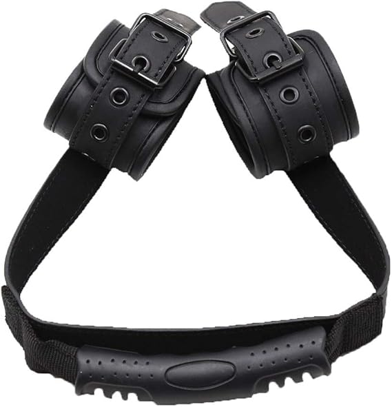 Erótic Leather Handcuffs SideWrapped