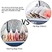 Reusable Storage Bags: Upgrade Stand Up Food Storage Bags, Lunch Bag, Snack Bag, Bpa Free Freezer Bag for Food Organization, 4 Large Reusable Storage Bags, 4 Medium Sandwich Bags