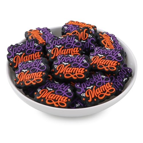 Lovyomi 12PCS Mama Ghost Halloween Silicone Beads for at Amazon