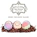 Citrus&Wheat 6X4.2 Oz Bath Bombs Gift Set | All Natural & Organic Spa Fizzies With Shea Butter | Promote Relaxation, Moisturize, Revitalize & Cleanse Your Skin