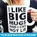 BigMouth Inc. Extra Large Coffee Mug 64 Oz - Giant Tall Ceramic Coffee Cup - Sturdy, Microwave Safe - Funny Huge Cup - Cool Gag Gift, White/Black