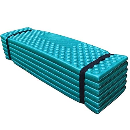Leoie Ultralight Outdoor Mat, Nap Mat Foam Outdoor Camping Mat Easy Folding Beach Tent Sleeping Pad Waterproof Mattress