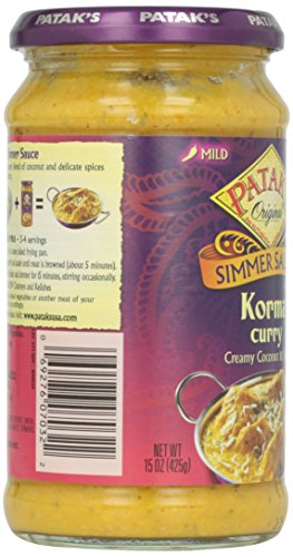 Patak's Korma Sauce, 15 oz