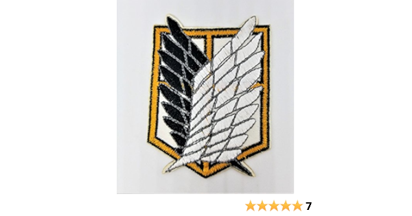 Amazon Com Attack On Titan Scouting Legion Iron On Patch 3 5