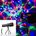 EOSAGA Party Lights Disco Ball RGB Color Changing Stage Lighting Rotating LED Light with Ultra Bright Flashlight