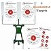 Caldwell Ultimate Targets Stand And Backer + Diagnostic Targets by MarksmanSKLZ Bundle (Right Handed) | Shooting Target Stands For Shooting Range | Gun And Rifle Target Holder