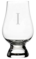 Celtic Etched Monogram Crystal Whisky Glass