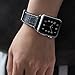 OULUOQI Leather Bands Compatible with Apple Watch 42mm 44mm with Soft Protective Case, Classic Business Genuine Leather Bands for iWatch Strap Series 4/3/2/1