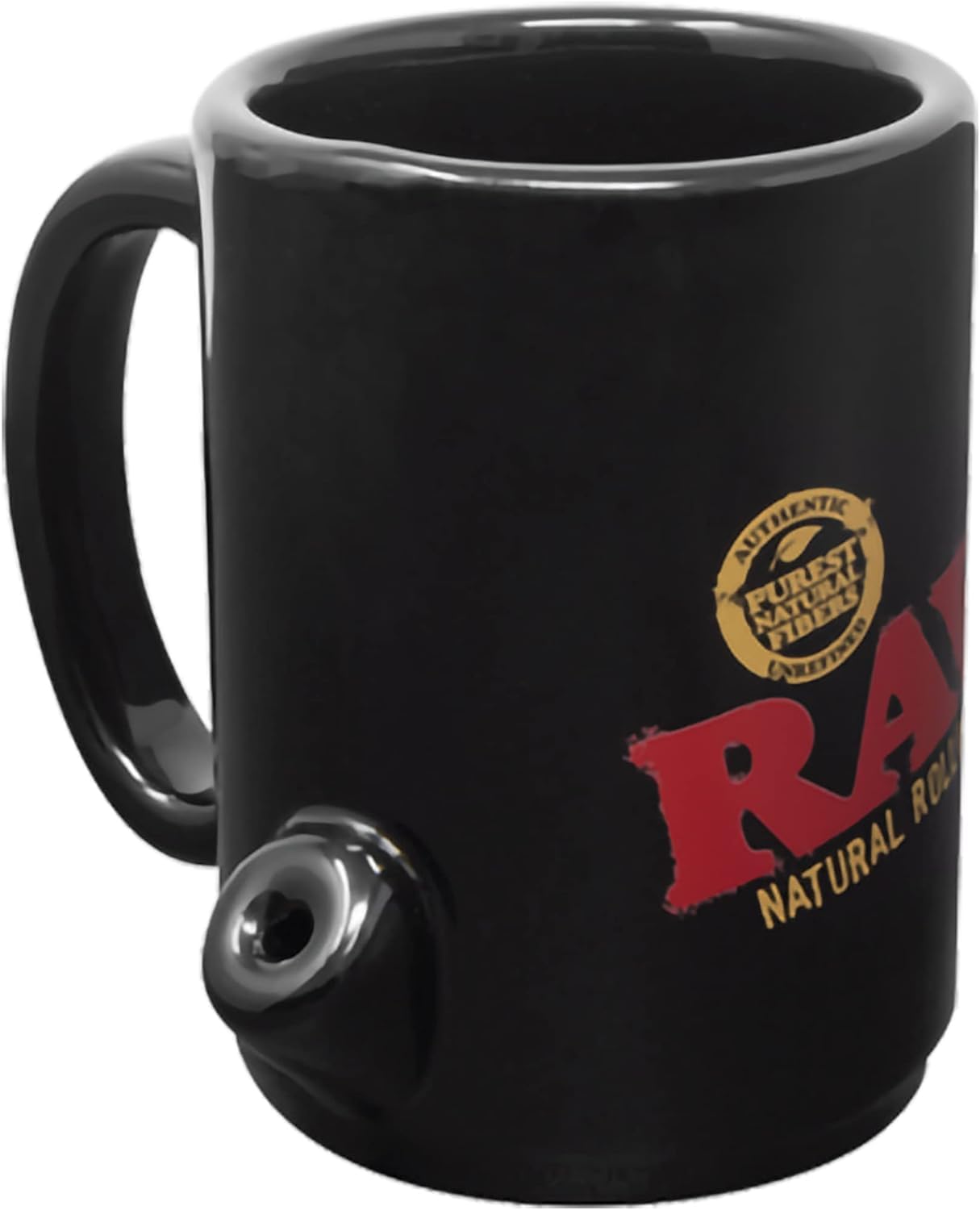 Vastu Novelty RAW Wake Up and Bake Up Coffee Cup - RAWthentic Multifunctional Drinking Mug