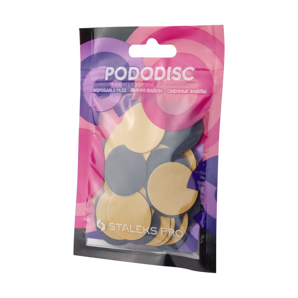 STALEKS PRO Pododisc Refill 50 Disposable Pedicure Stickers (Rugosity - 320) PDF-25-320