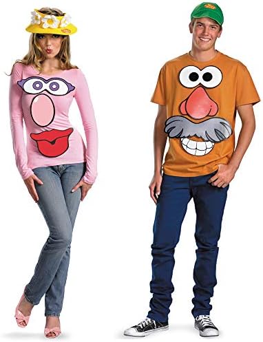 mr and mrs potato head costume plus size