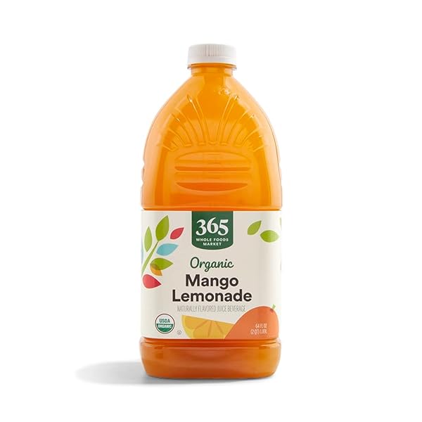 365 BY WHOLE FOODS MARKET, ORGANIC MANGO LEMONADE, 64 FL OZ