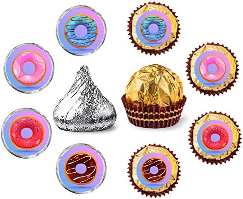 160-Piece Quinceanera Candy Stickers - Sweet 15 Party Favor Labels For Chocolate & Treats