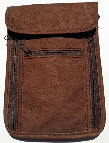 Eco-friendly cork oak travel bag with RFID blocking protection