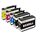GPC Image 5 Pack Compatible Ink Cartridge Replacement for HP 932XL 933XL 932 XL 933 XL (2 Black, 1 Cyan, 1 Magenta, 1 Yellow) For HP Officejet Pro 7612 6600 6100 7110 6700 7610 7510 Printer
