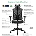 Argomax Ergonomic Mesh Office Chair High Back Swivel Desk Chair Adjustable Headrest Armrest Tilt Back and Tension