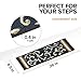 Gloria Low Pile Rubber Backing Non-Slip Stair Treads, Stair Mats, (Set of 7), (8.5