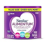 Similac Alimentum Hypoallergenic Baby Formula, Value Size Powder, 19.8 Ounce ( Pack of 4 )