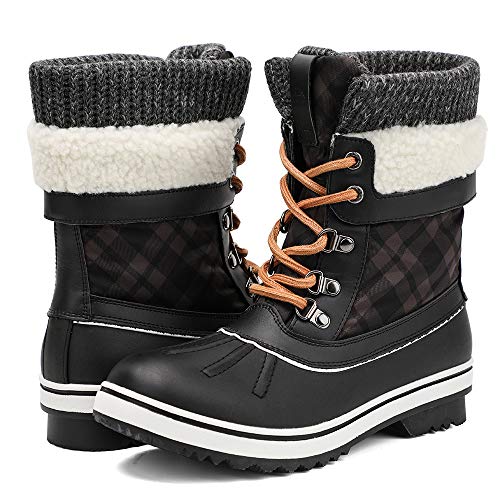 ALEADER-Womens-Fashion-Waterproof-Winter-Snow-Boots