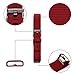 Wishesport For Fitbit Charge 2 Bands Special edition Replacement Bands Accessory Sport Bands Strap for Charge 2 HR Fitness dot S Red