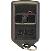 DoorKing 8069-082 MicroPLUS 1-Button 318 MHz Keychain with AWID Proximity Tag for DoorKing Gate and Door Access Systems
