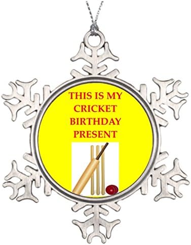 SS OPER Tree Branch Decoration CRICKET The Christmas Snowflake Ornament