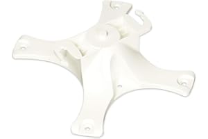 RW RoutersWholesale Aruba Compatible JW047A Network Device Wall/Ceiling Mount Kit (White)