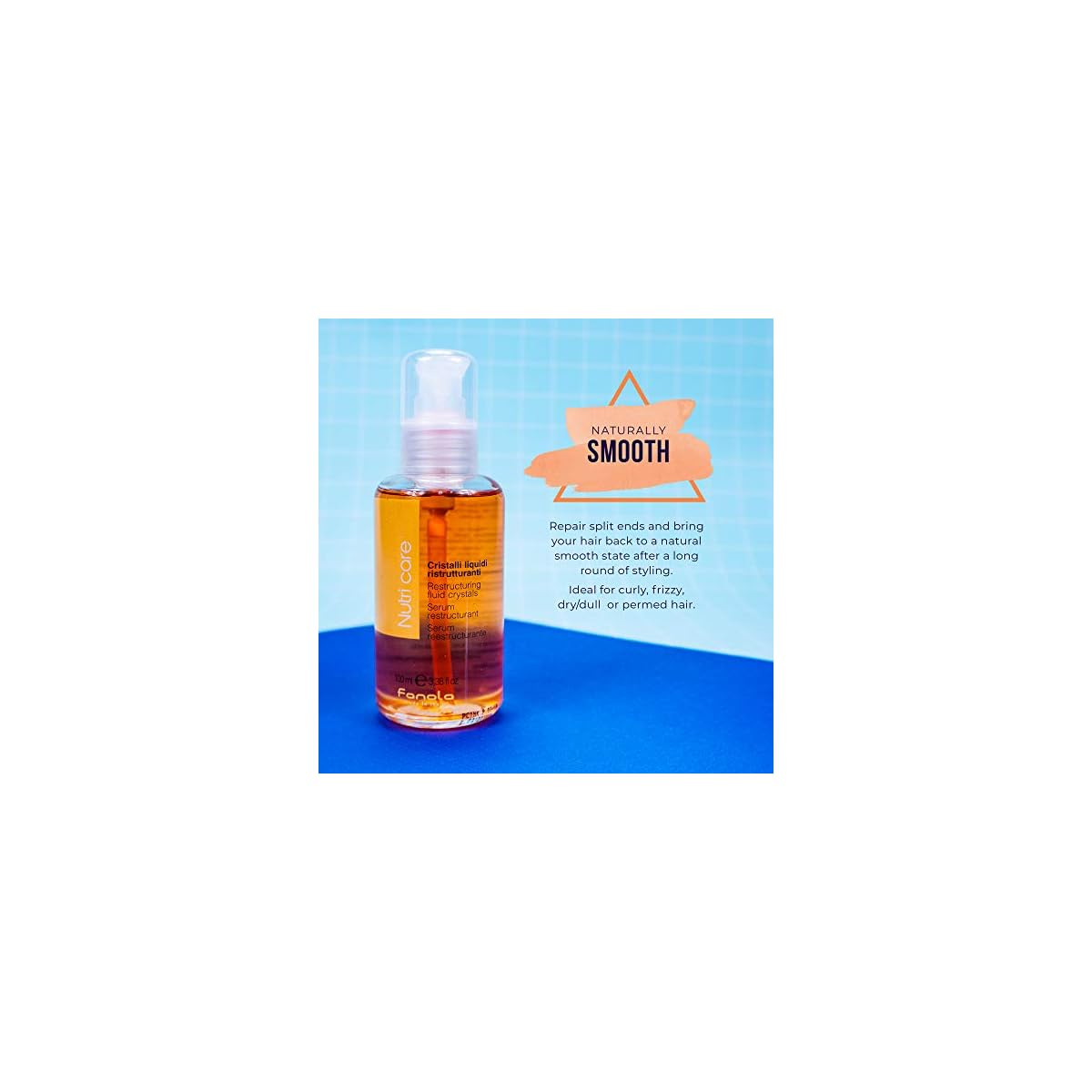 Fanola Nutri Care 100 Ml Restructurin Fluid Crystals Sense