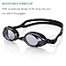 Aegend Swim Goggles with Clear Vision Anti-Fog UV Protection No Leaking Swimming Goggles for Men Women Adult Youth Triathlon 3 Sizes Replaceable Nose Pieces and Free Protection Case