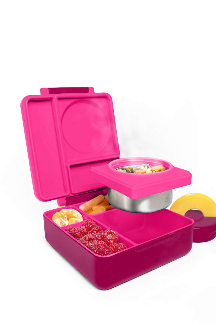 OmieBox Bento Box for Kids Insulated Bento Lunch Box with Leak Proof