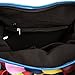YALUXE Women's Soft Lambskin Leather Multicolor Tote Crossbody Shoulder Bag