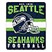 Northwest NFL Seattle Seahawks Unisex-Adult Fleece Throw Blanket, 50