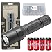 SureFire G2X Pro 600 Lumen Tactical EDC Flashlight Bundle with 2 Extra CR123A Batteries and Lightjunction Battery Case (Black)