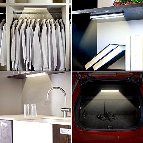 image for Fansteck Led Under Cabinet Lights, Wireless Remote Control Led Puck li