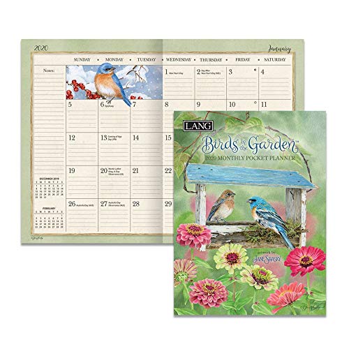Birds in the Garden 2020 Monthly Pocket Planner by 