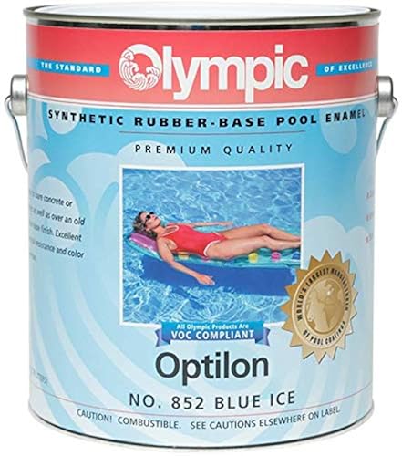 Optilon Synthetic Rubber Swimming Pool Paint Blue Ice Pack