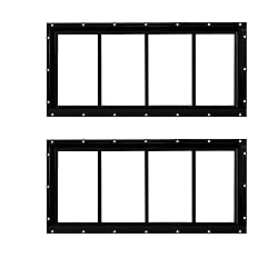 WRISIN 2 Pack Shed Window