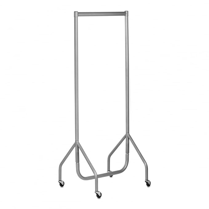 Shopfitting Warehouse Stabiler, Großer Kleiderständer, Garderobenständer – Robuste 61cm lange Profi-Kleiderstange komplett au
