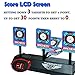 Electric Targets, Digital Scoreboard Targets, Auto-Reset and Intelligent Sound&Light Effect, Scoring Target for Nerf Guns, Shooting Games, Party Favors Gift for Kids, Outdoor Toys