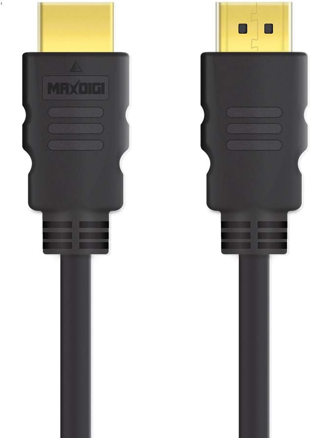 MaxDigi Cable HDMI a HDMI,conectores dorados de 24K,ideal para Sky HD