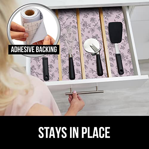 Gorilla Grip Peel and Stick Adhesive Removable Liner for Books, Drawers