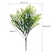 Nahuaa 4Pcs Fake Boston Fern Plants Artificial Evergreen Shrubs Faux Plastic Greenery Bushes Bundles Indoor Outdoor Hanging Basket Filler Home Kitchen Table Centerpieces Arrangement Spring Decorations
