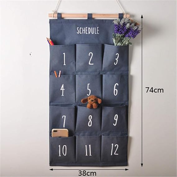 Bolsa De Almacenamiento De Pared Bolsa De Clasificación Colgante De