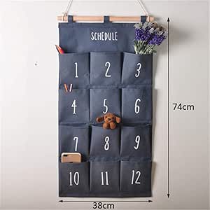 Bolsa De Almacenamiento De Pared Bolsa De Clasificación Colgante De
