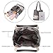 ArcEnCiel Canvas Tote Bag for Women Shoulder Purse Beach Handbags Work Travel Shopping Pack (Gray)
