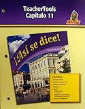 Teacher Tools Capitulo 11 (Asi se dice! Glencoe Spanish 1)