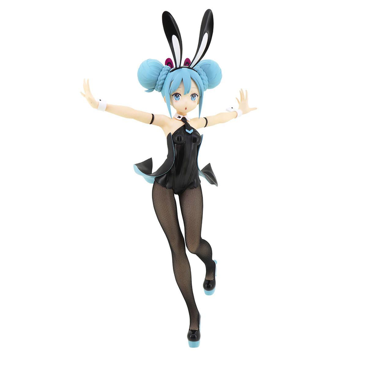 FURYU Hatsune Miku Hatsune Miku Bicute Bunnies Black Figurine 30 cm